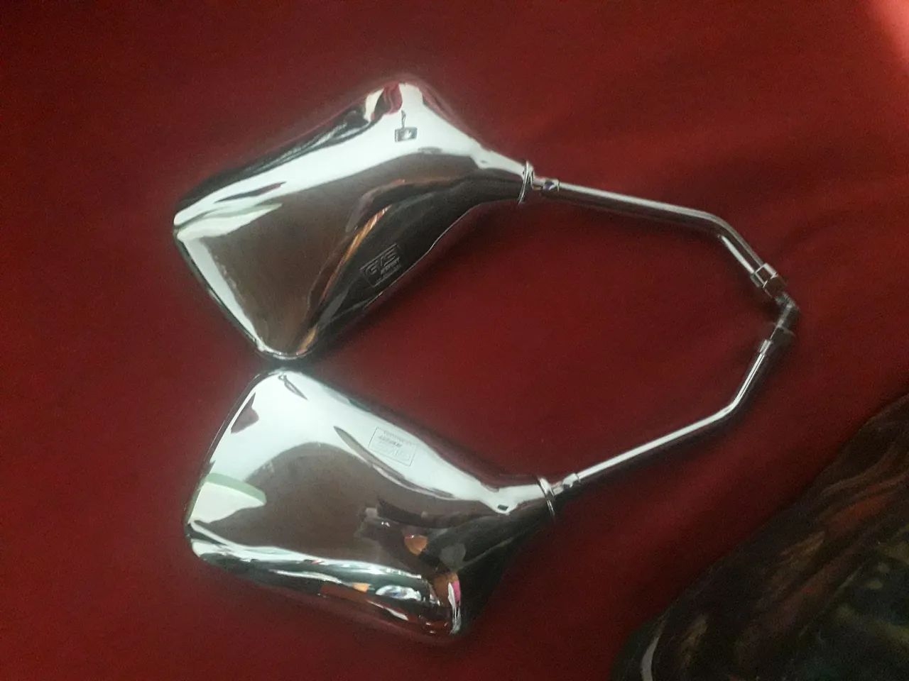 RETROVISOR TWISTER 250 CROMADO GVS CB 300 - Foto 5
