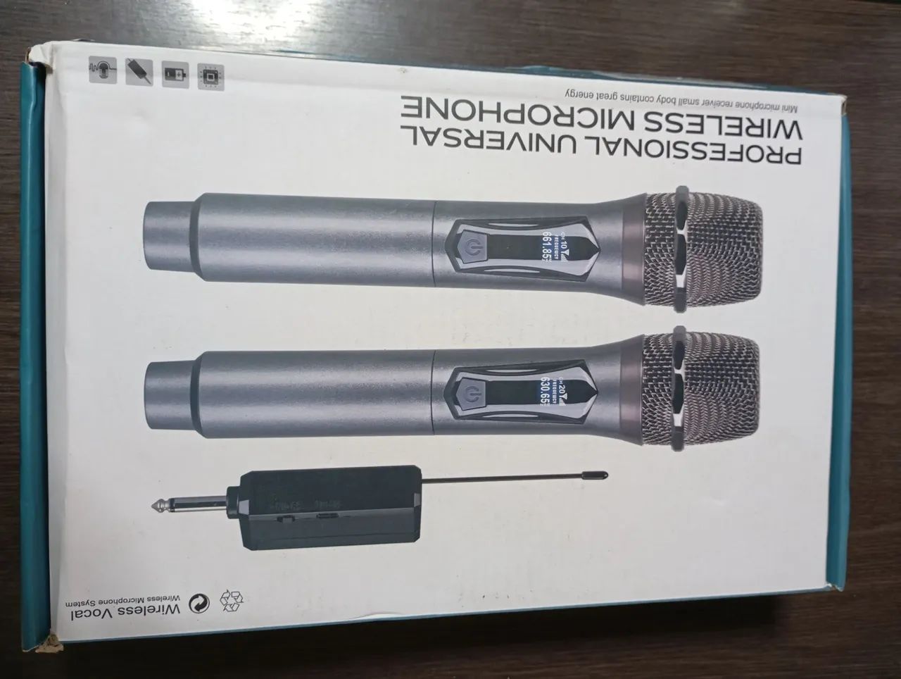 Kit com 2 microfone sem fio.. - Foto 2