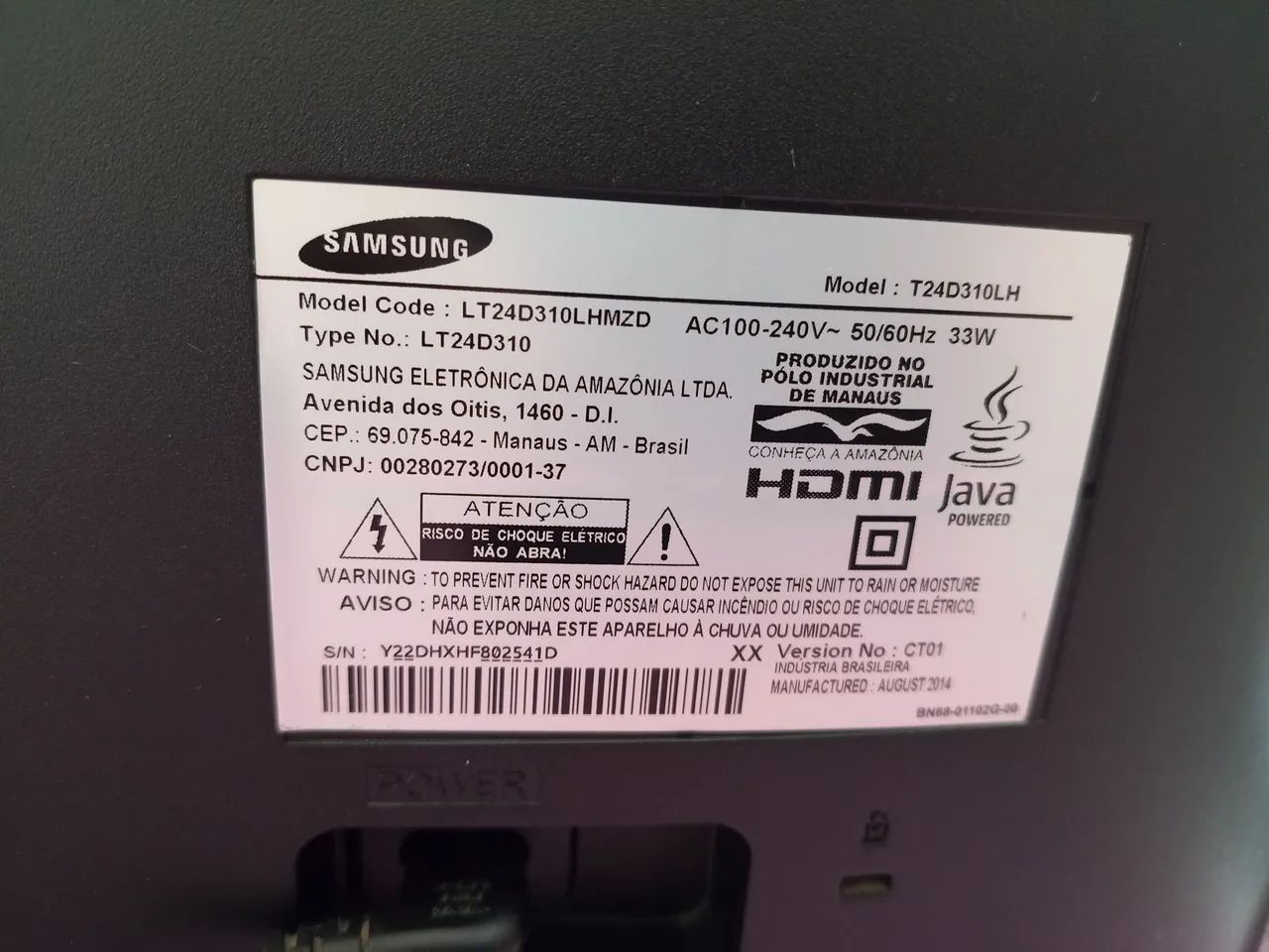 TV SAMSUNG 24 POLEGADAS  - Foto 5