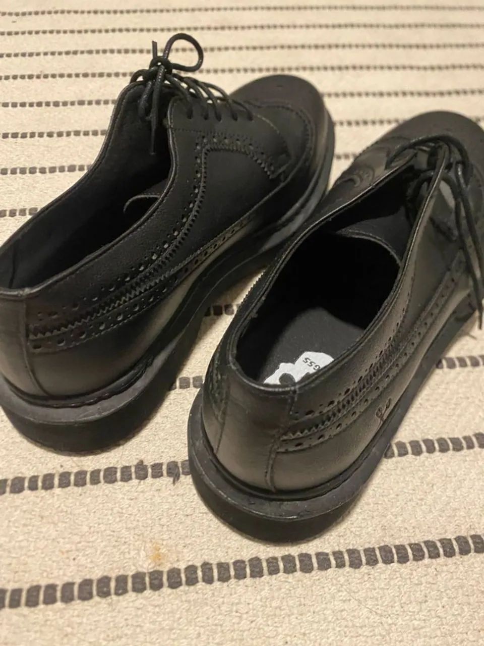 sapato brogue king ss preto 41 - Foto 2
