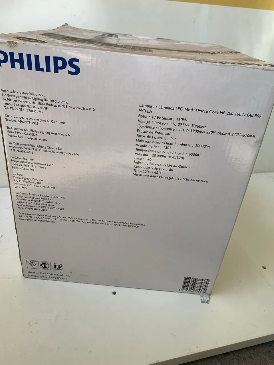 Lâmpada LED E40  160w Bivolt (20000lm) Philips - Foto 5