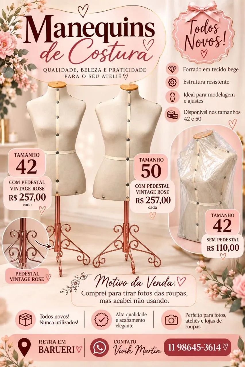 Manequins de Costura 