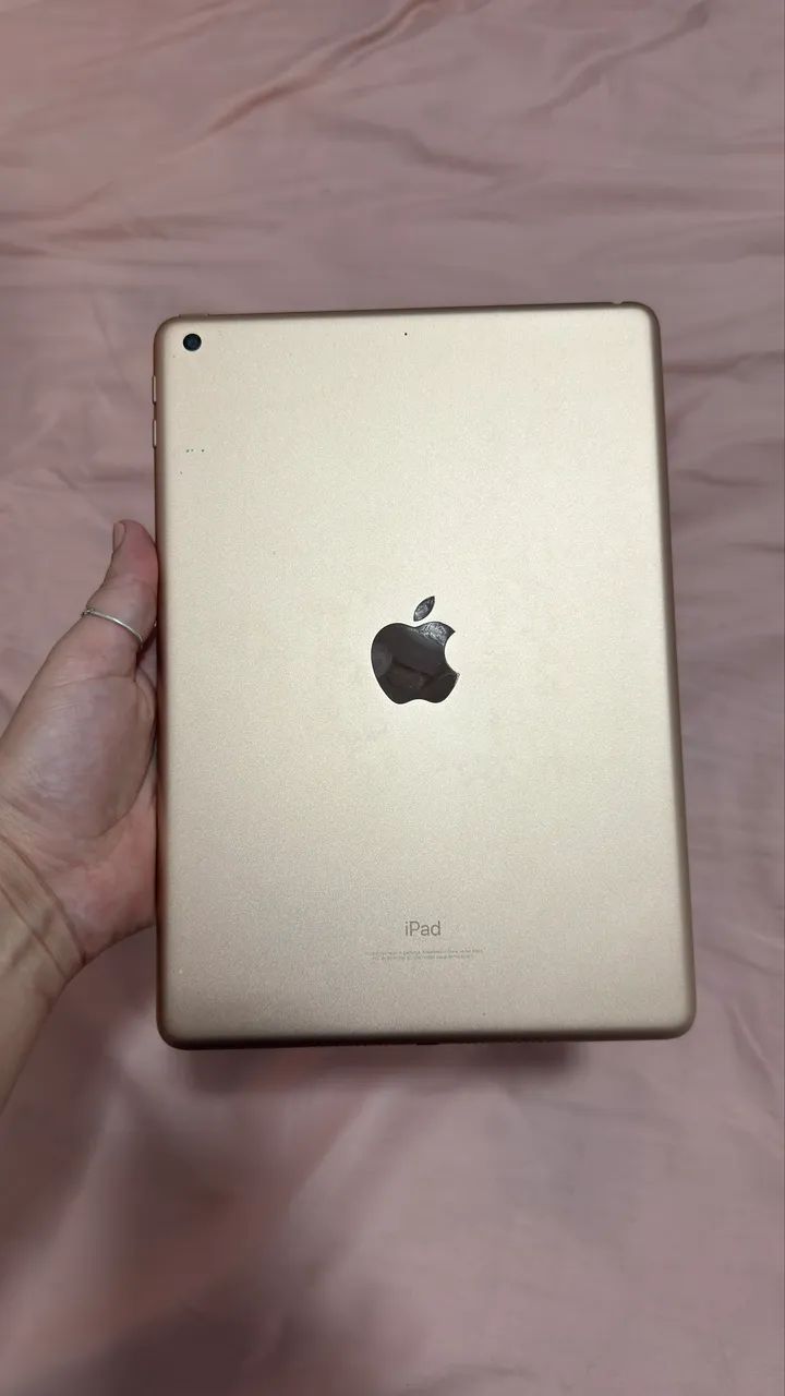 iPad 6 128gb completo rose 