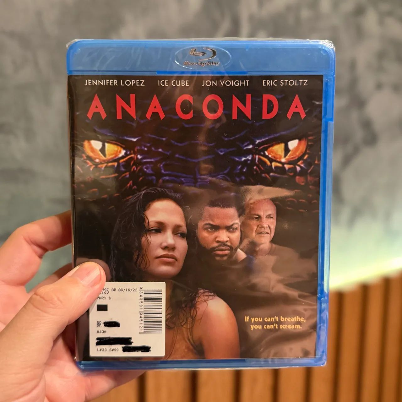 Bluray Anaconda Dublado Lacrado