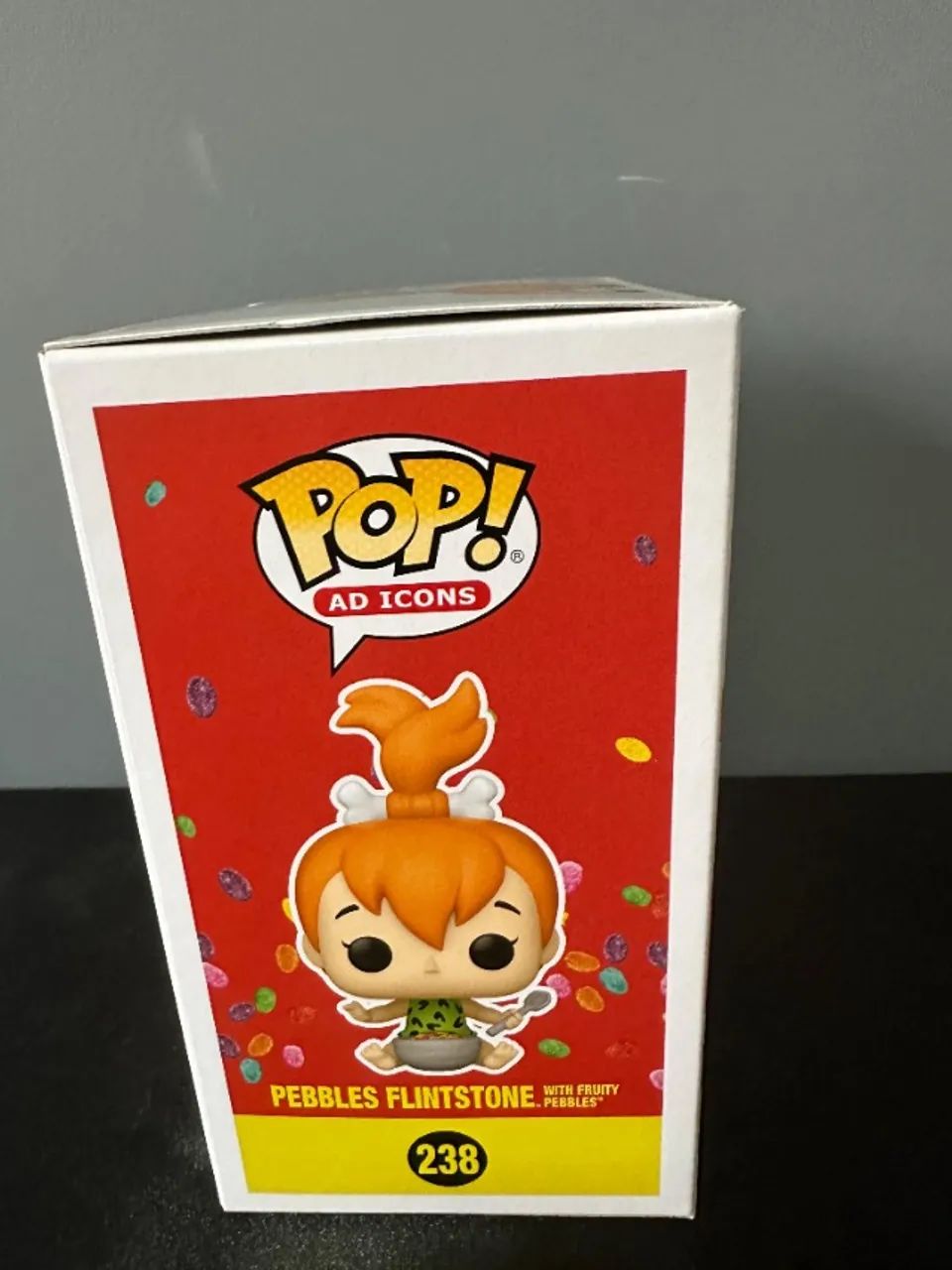 Funko Pop Pebbles Flintstone With Fruity 238  - Foto 2