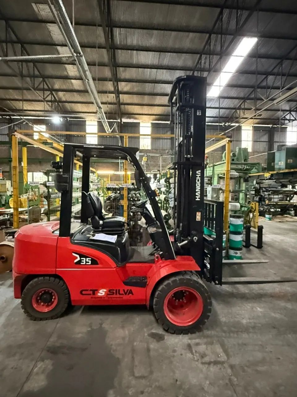 Empilhadeira Hangcha Disel XR 3,5 Ton Triplex 6 m 2023 - Foto 2