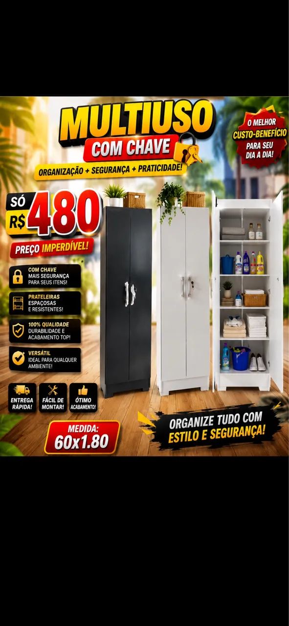Multiuso com chave