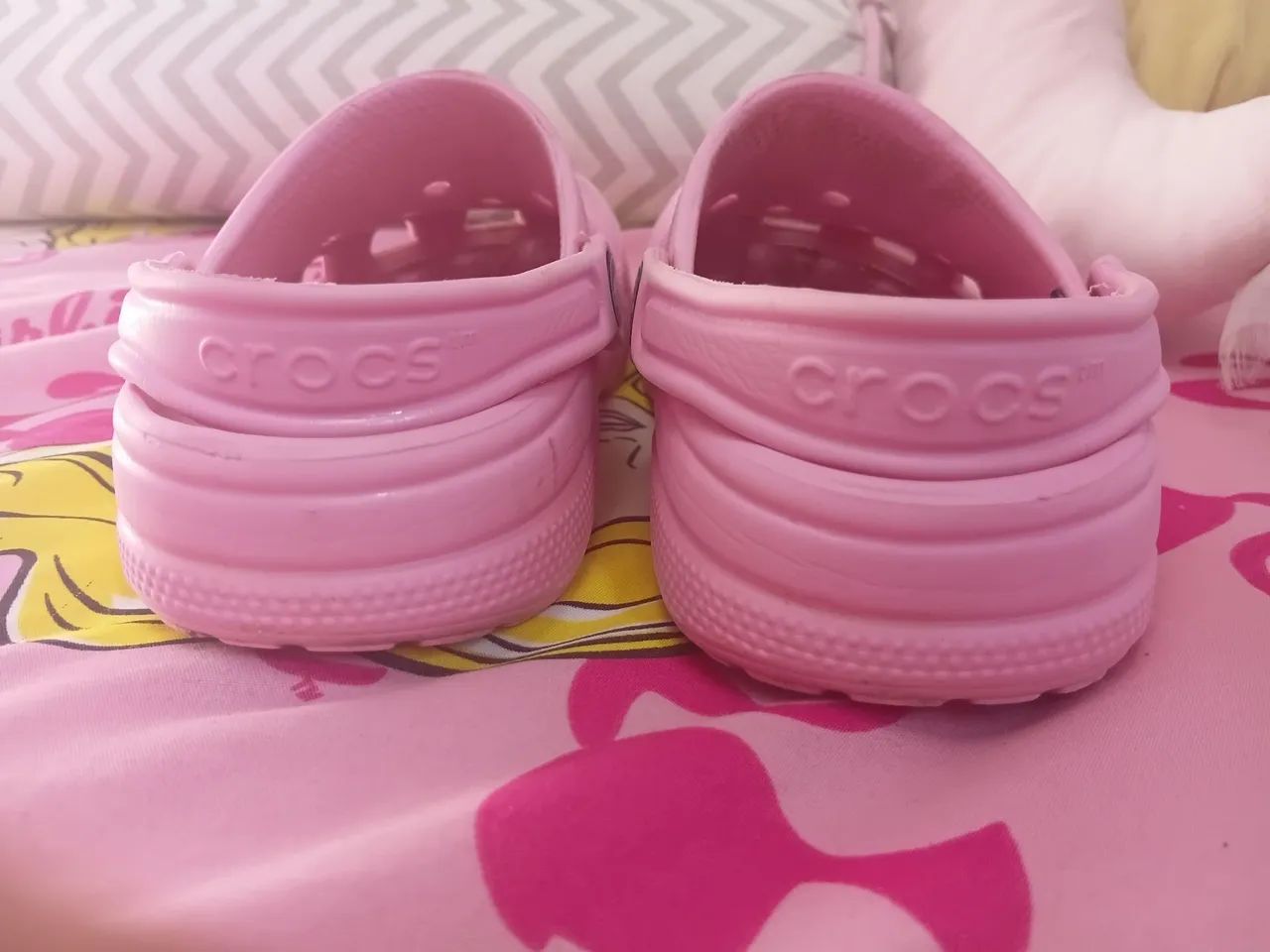 Crocs rosa 33 original - Foto 3