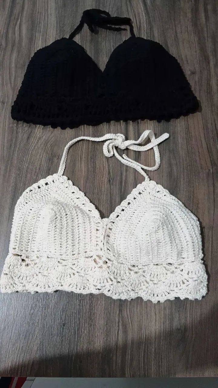 Cropped em crochê  - Foto 5