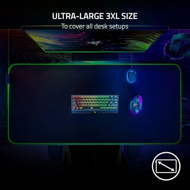 Mousepad Razer Goliathus Chroma 3XL - Foto 3