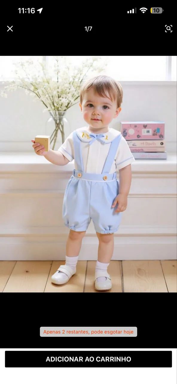 Conjunto bebê menino