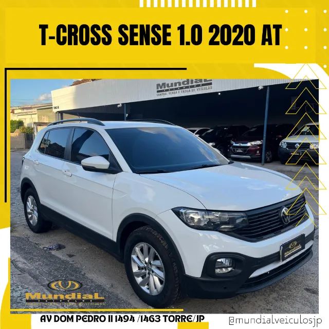 Volkswagen T-Cross SENSE 1.0 TSI FLEX 5P AUT. 2020