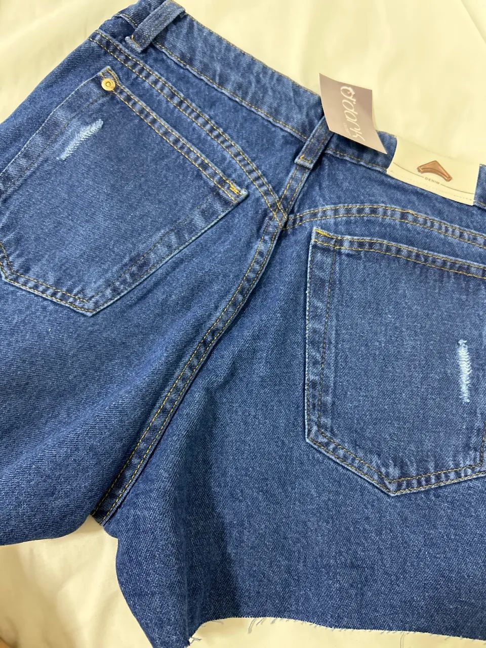 Short jeans escuro número 36 - Foto 3