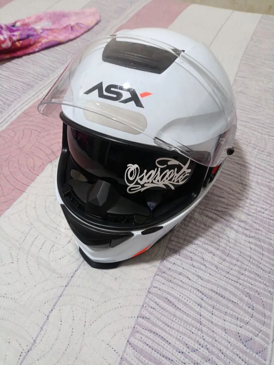  Asx Eagle Sv Branco Solid<br>Com Óculos - Foto 4