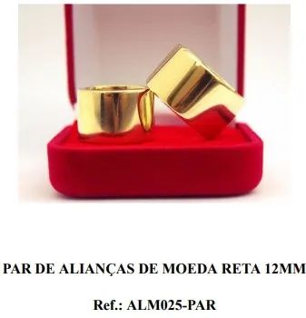 Alianças de Moeda Antiga , Ouro e prata - Entregamos - Foto 5