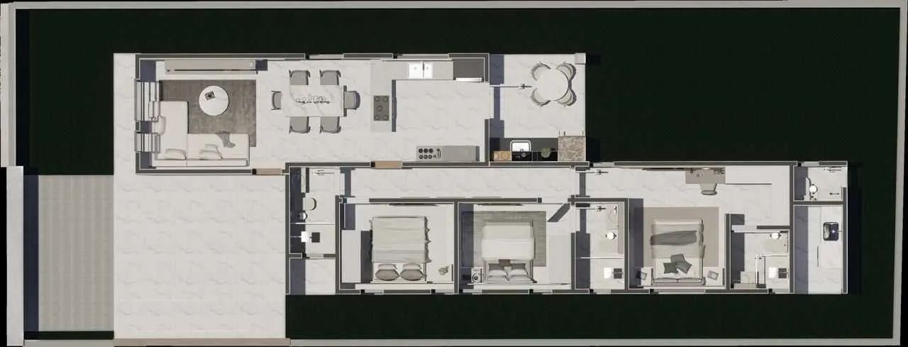 Casa no terras Alphaville 1 [13733] - Foto 4