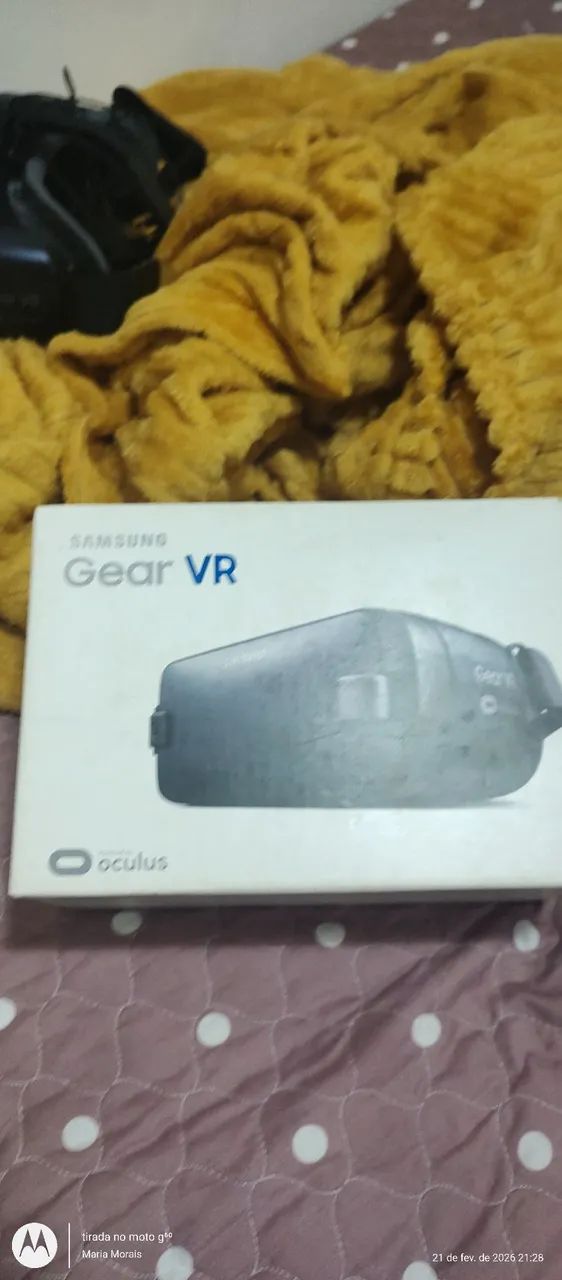 Óculos Samsung virtual vr