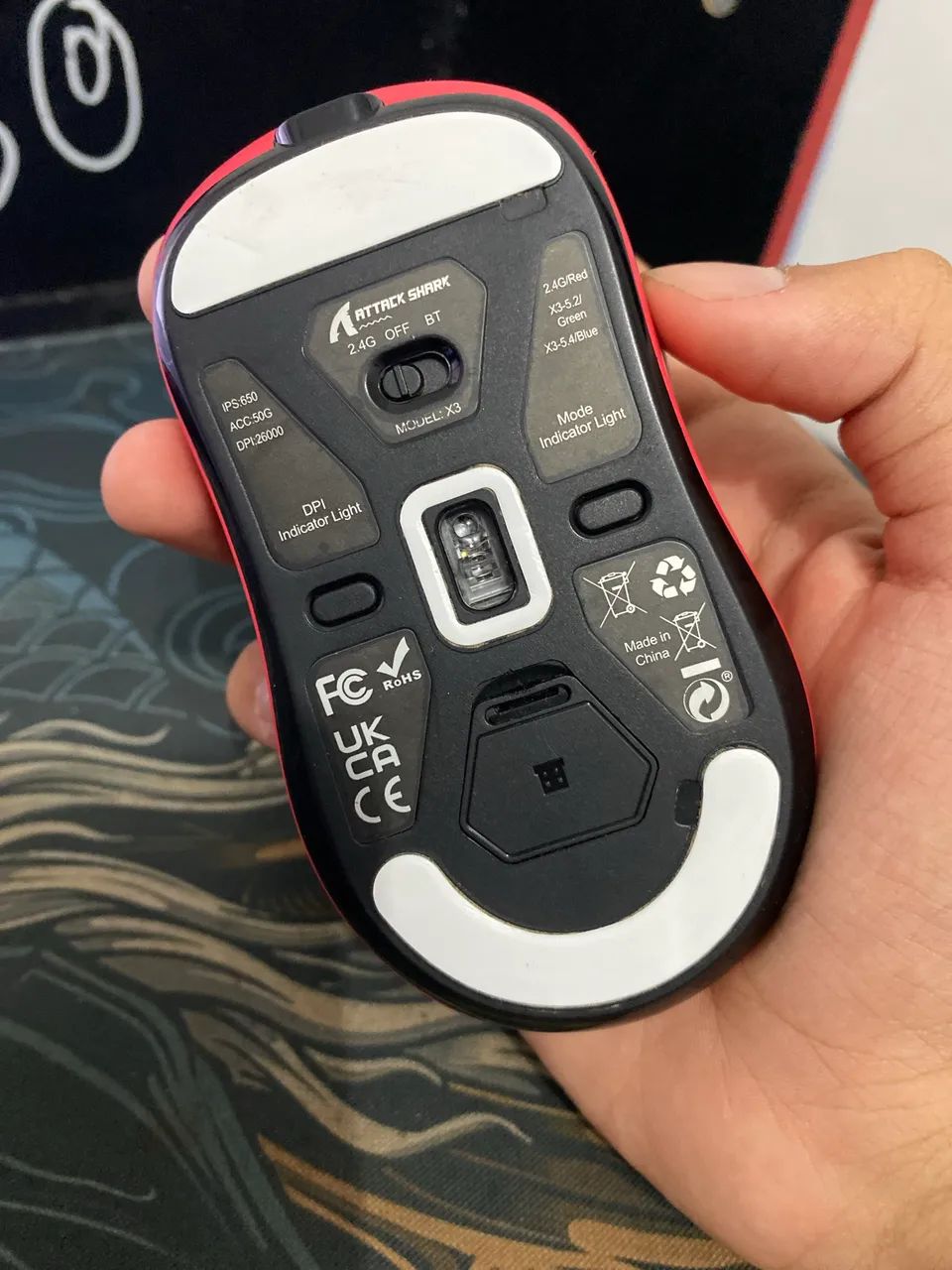 Mouse Attack shark x3 - Foto 3