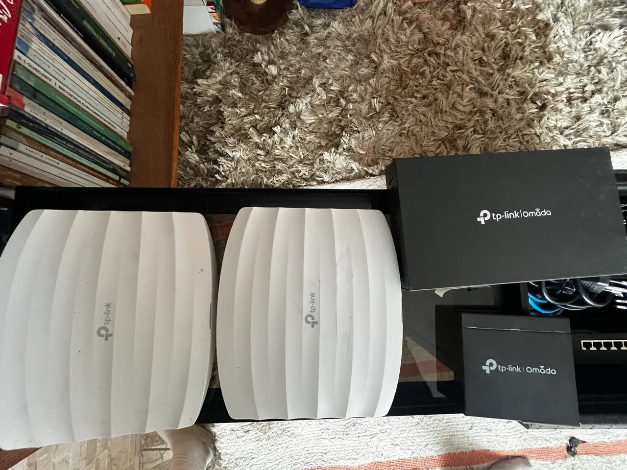 Combo Infraestrutura De Rede Tp-link Omada Com Rack E Access Points - Foto 5