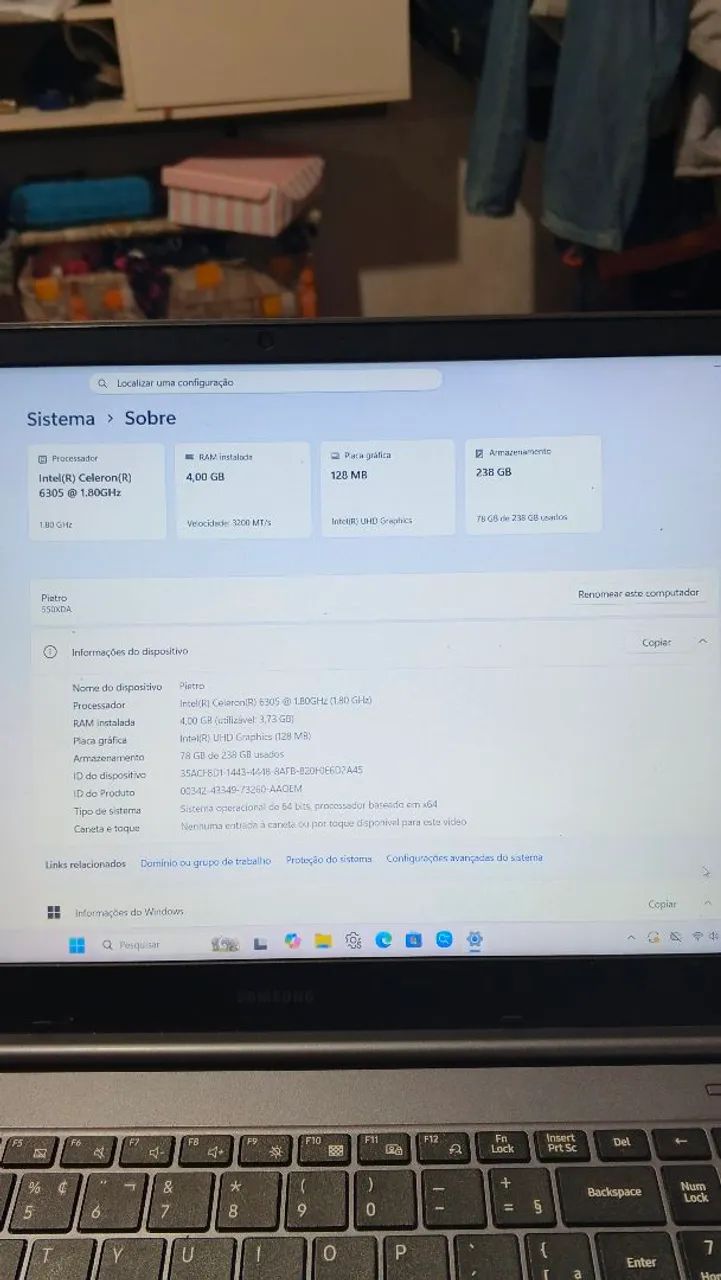 Notebook Samsung  - Foto 5