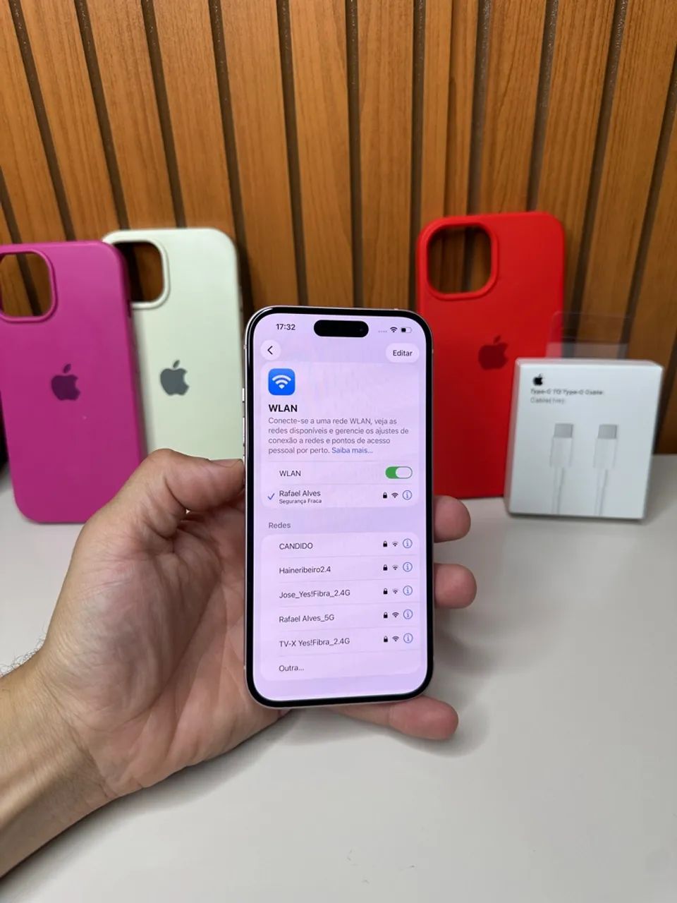 iPhone 15 128Gb 86% de bateria todo original - Celulares e