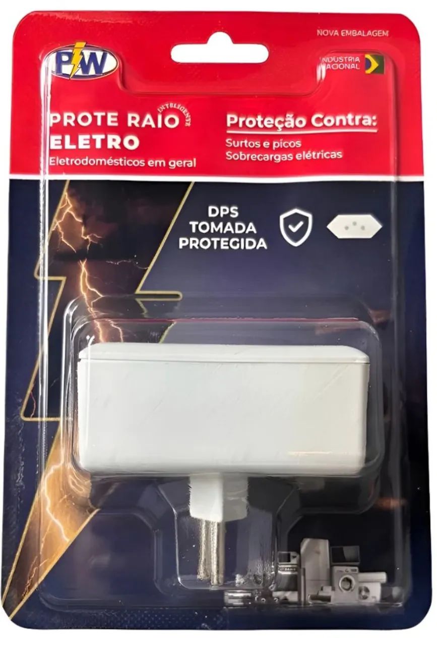 Protetores de Raios e Instabilidades Elétricas PW, contra: Surtos, Sobrecargas e Descargas - Foto 5