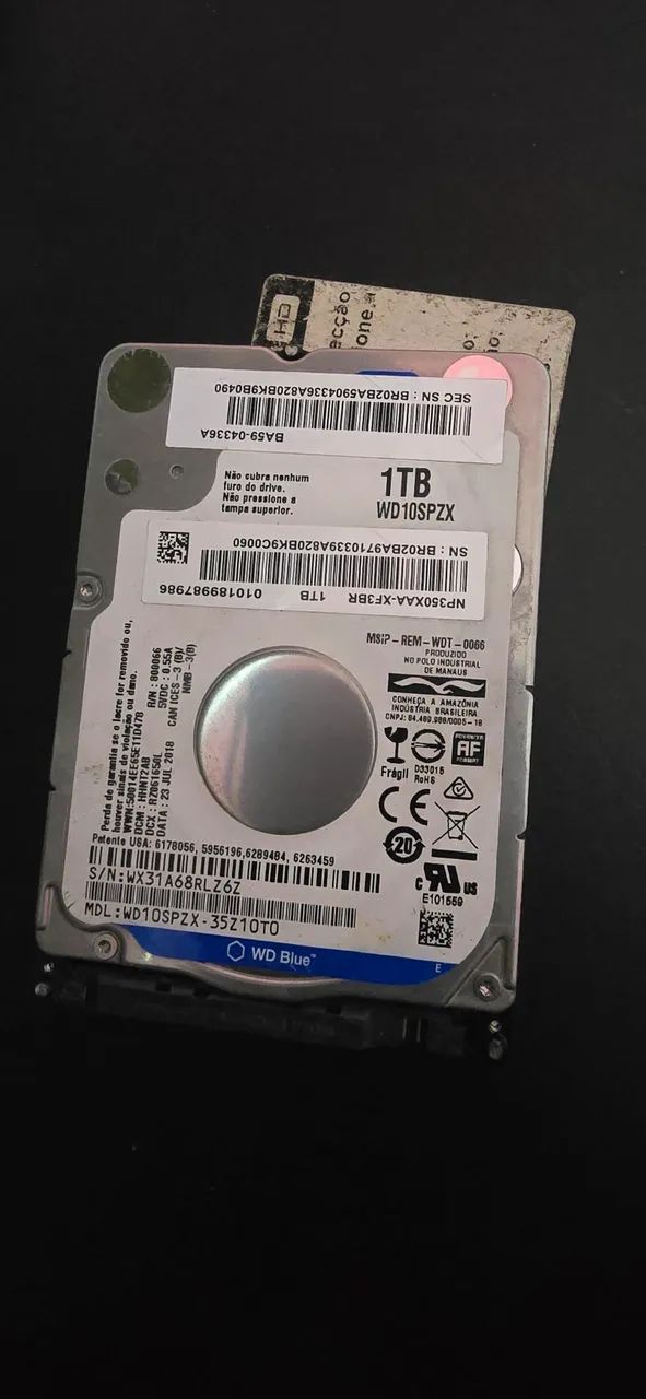 Hd 1tera  WD  blue - Foto 2