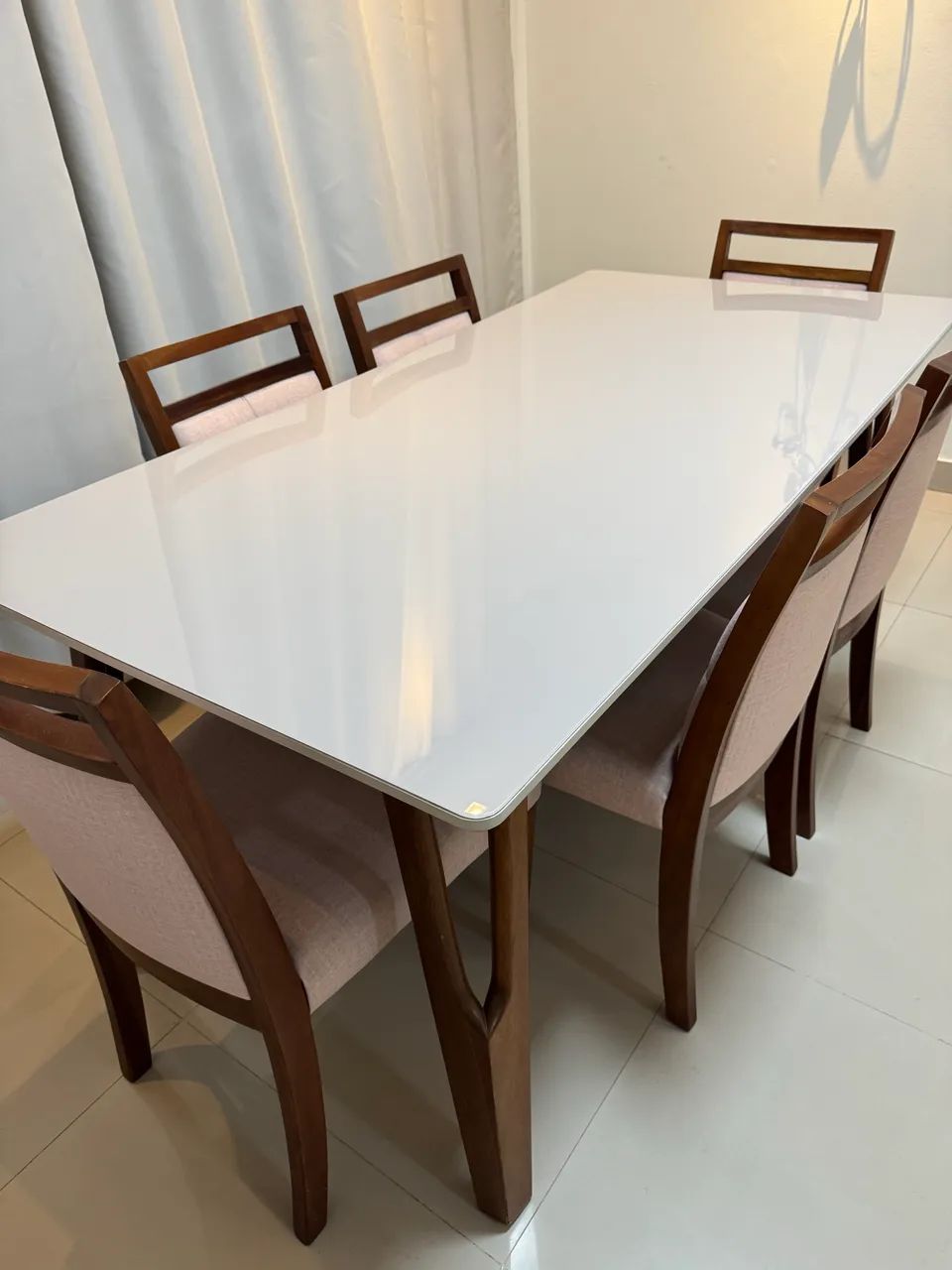 Mesa laca 6 cadeiras 65115992661634121