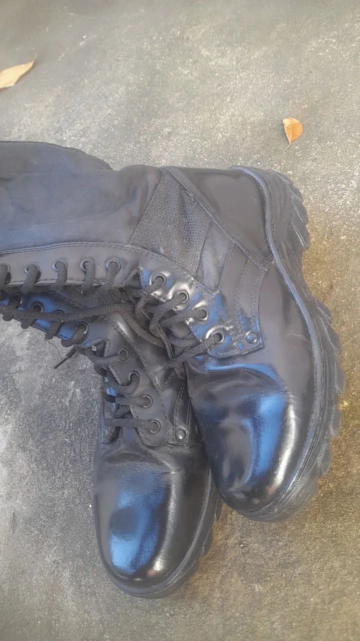 Bota coturno masculino 