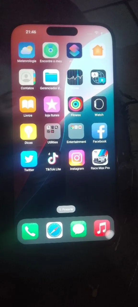 iPhone 16 PRO MAX-COR CINZA TITANIUM-BATERIA 100%-1TB<br>MEMÓRIA - Foto 2