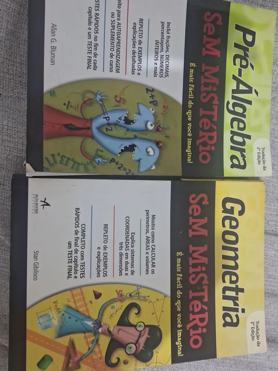 Livros de matemática 