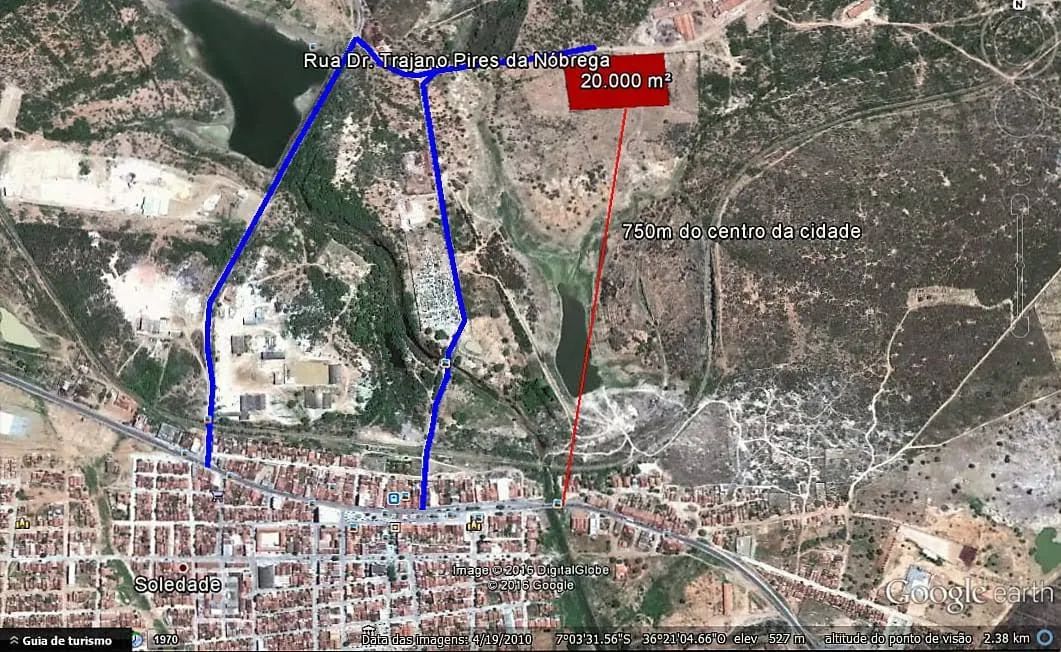AREA COM 20.000m PARA LOTEAMENTO OU CONDOMÍNIO EM SOLEDADE PB - Foto 5