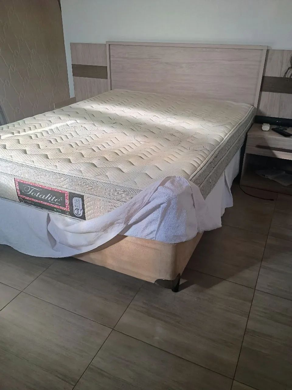 Cama casal completa com cabeceira  - Foto 2