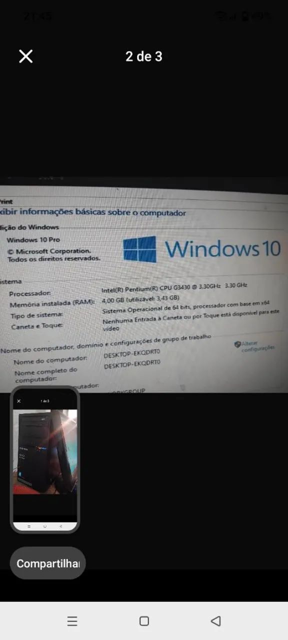 Computador completo  - Foto 2