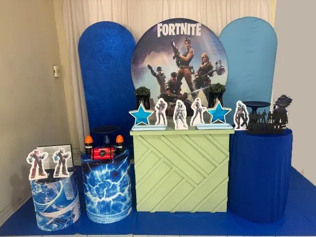Decoração Temática Mesas Temáticas Pegue e Monte Infantil 15 anos Casamento - Foto 2