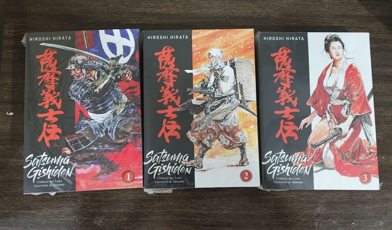 SATSUMA GISHIDEN COMPLETO PIPOCA & NANQUIM - Livros e revistas