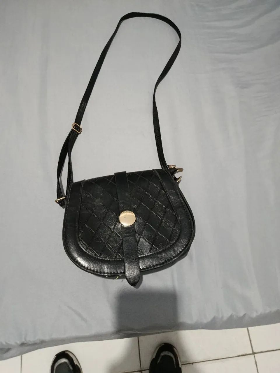 Bolsa Feminina Preta - Oportunidade 