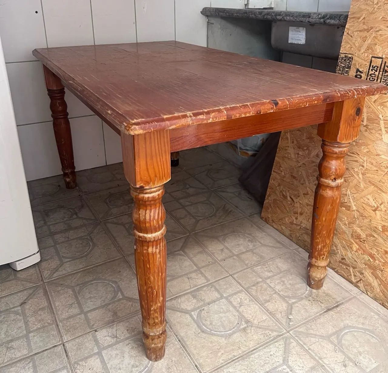 Mesa madeira maciça  - Foto 2