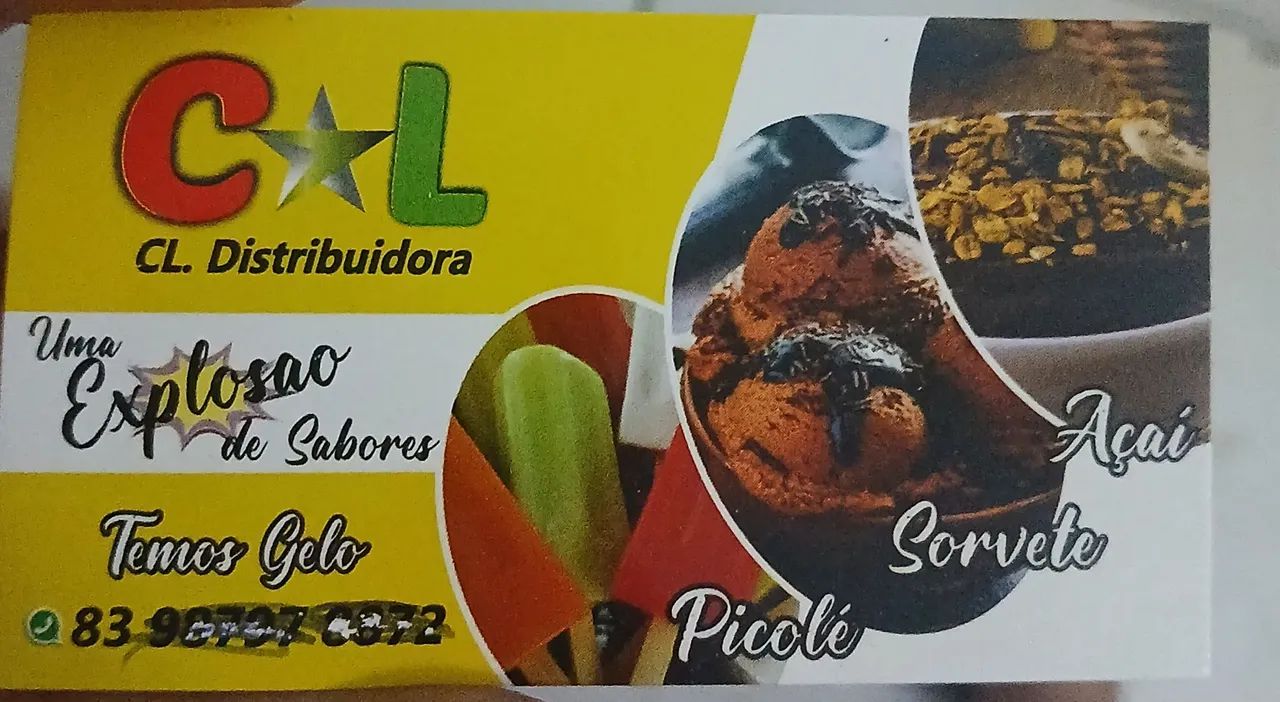 Picolé e garrafinha em atacado aparte de 0.60