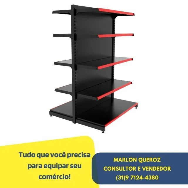 Gondola de Centro Polar Preta