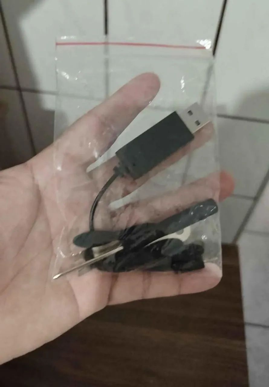 Mini drone câmera com luzes de led - Foto 4
