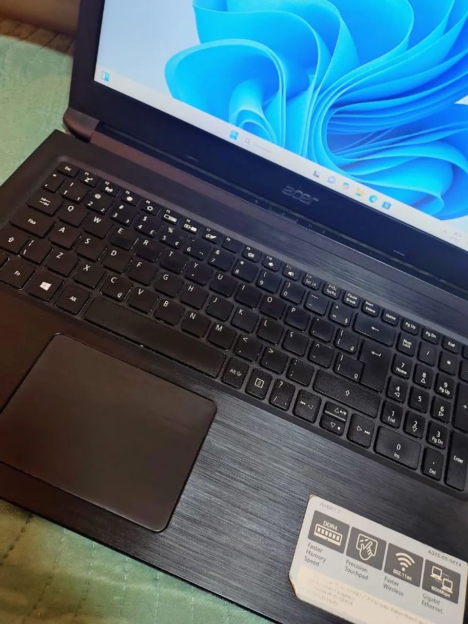 Notebook Acer Core i3 8 geração com SSD  - Foto 3