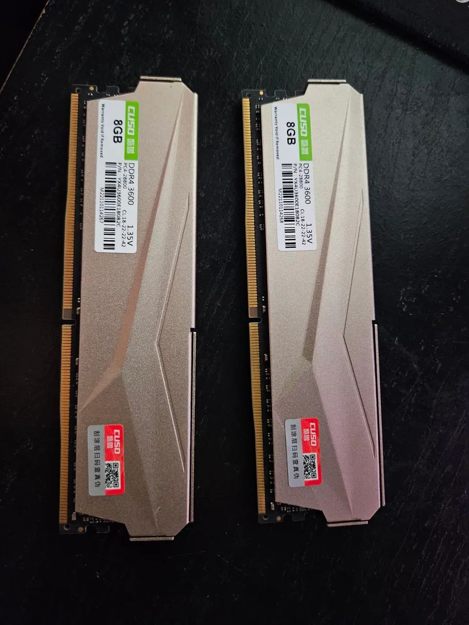 Kit 2x8g 3600mhz DDR4 - Foto 2