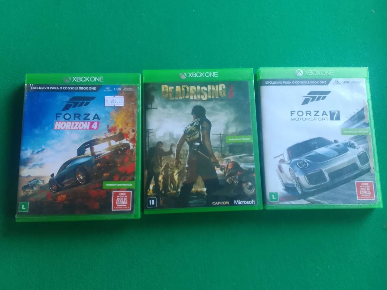 Combo Jogos Xbox One - Forza Motorsport 7, FH4 e Dead Rising 2 - Jogos de  Vídeo Game - Lomba do Pinheiro, Porto Alegre 1469685307 | OLX