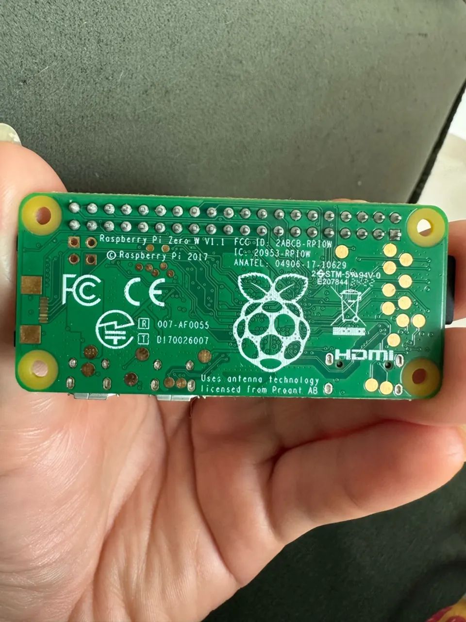 Vendo placa Raspberry Pi Zero com Wi-Fi, Bluetooth - Foto 2
