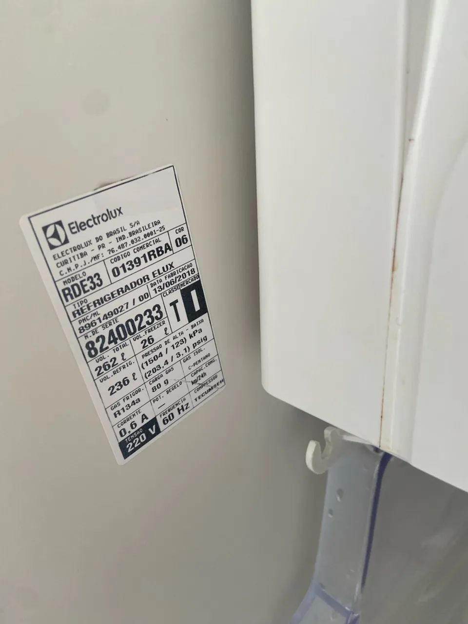 Geladeira eletrolux seminova 450$ - Foto 4