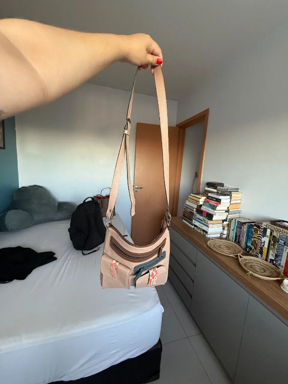 Bolsa da marca Soulier em couro 
