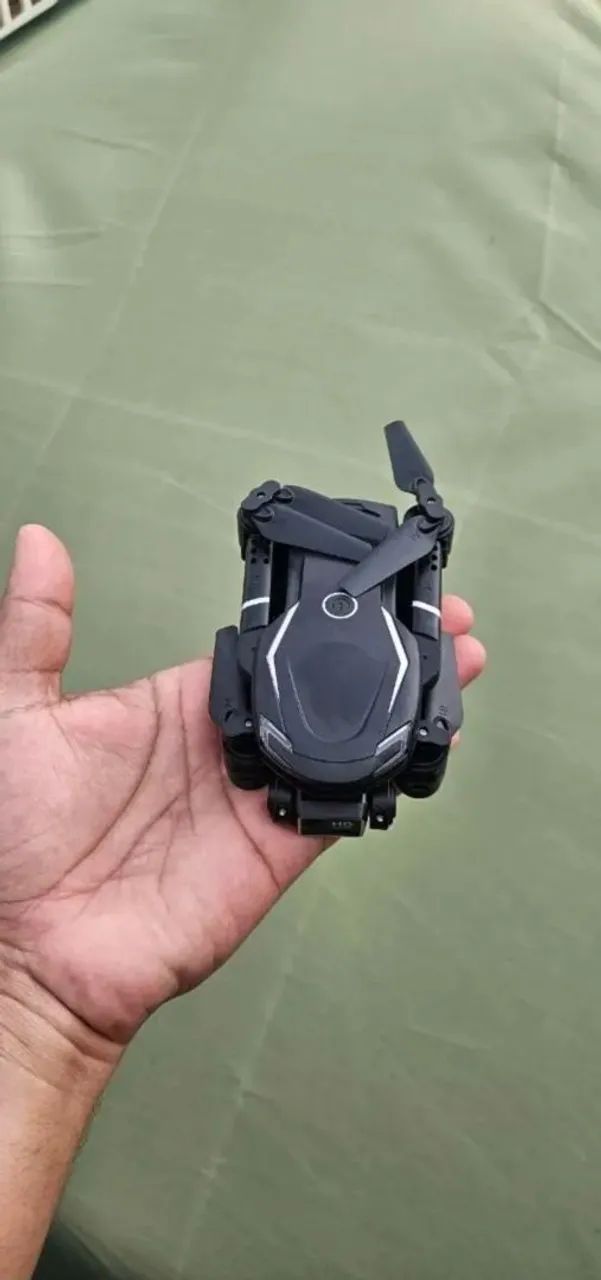 DRONE V88 CINZA, COM CÂMERA HD - Foto 3