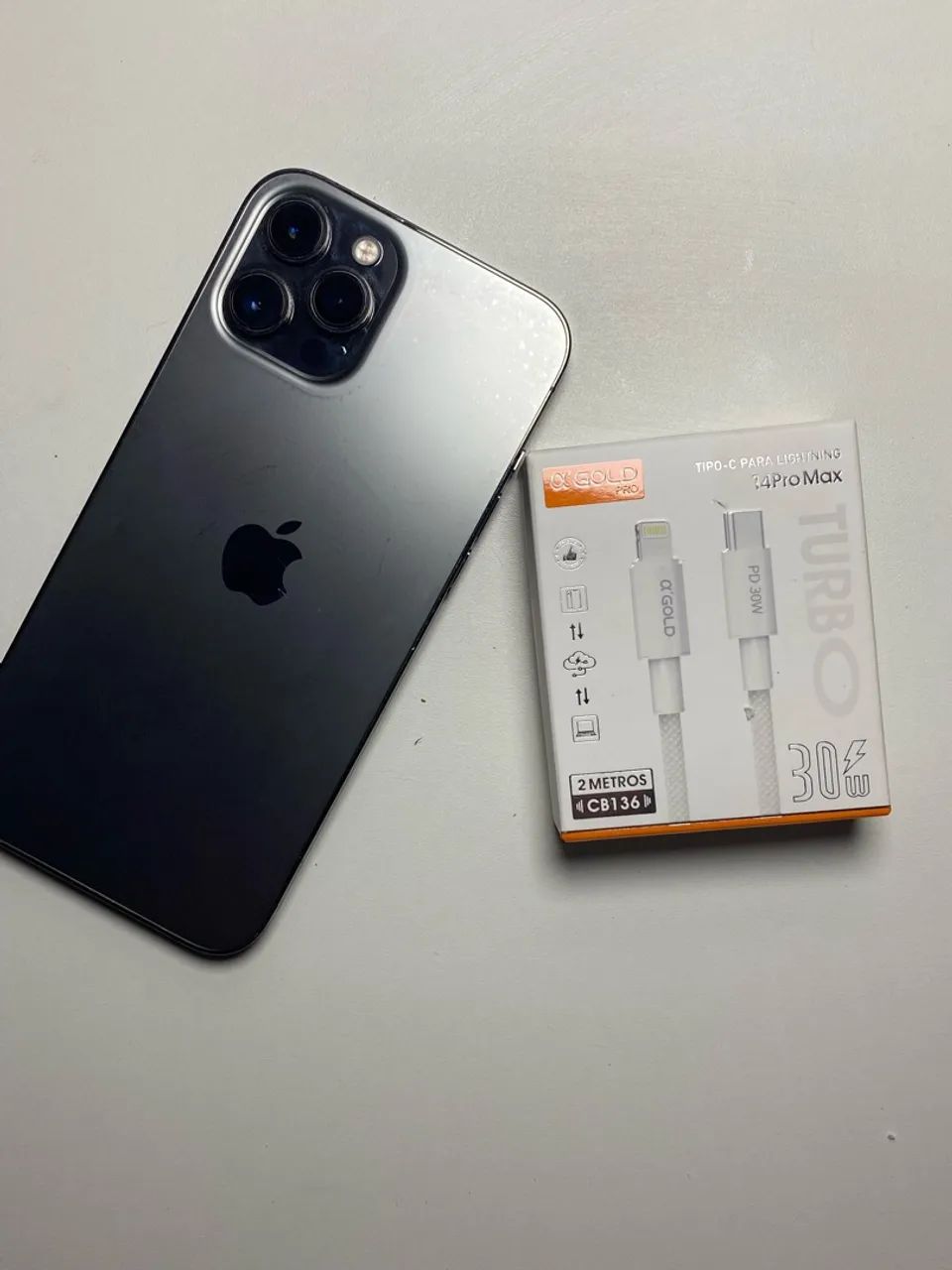 IPHONE 12 PRO MAX COM NOTA 