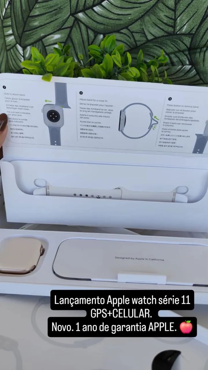 Apple Watch série 11 + GPS